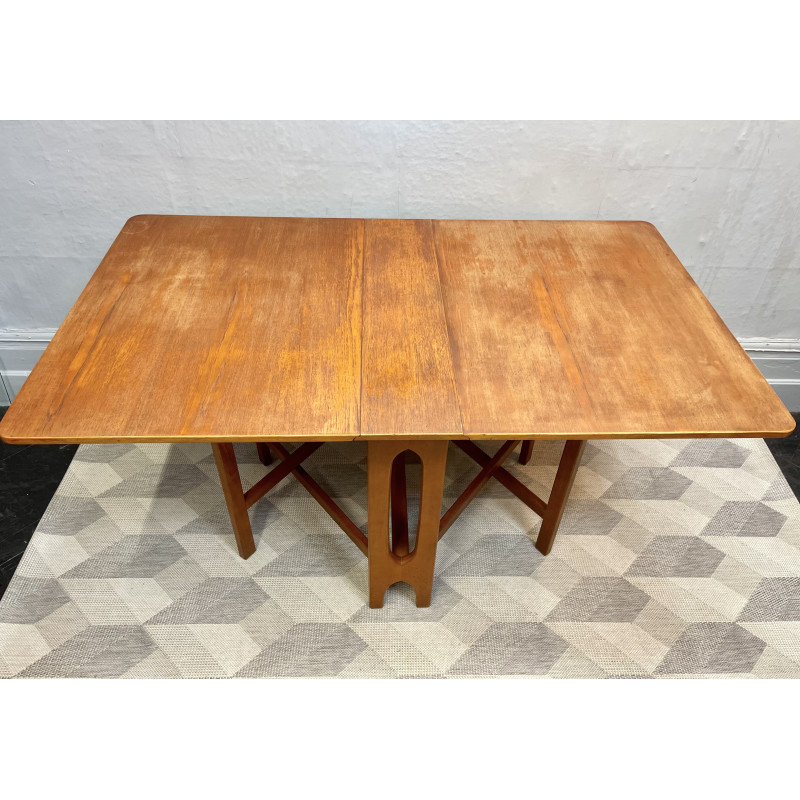 Mesa de jantar Vintage teak Gateleg da McIntosh, Reino Unido