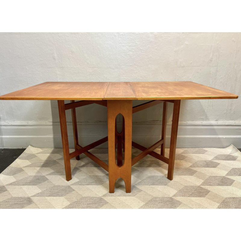 Vintage teak Gateleg dining table by McIntosh, United Kingdom