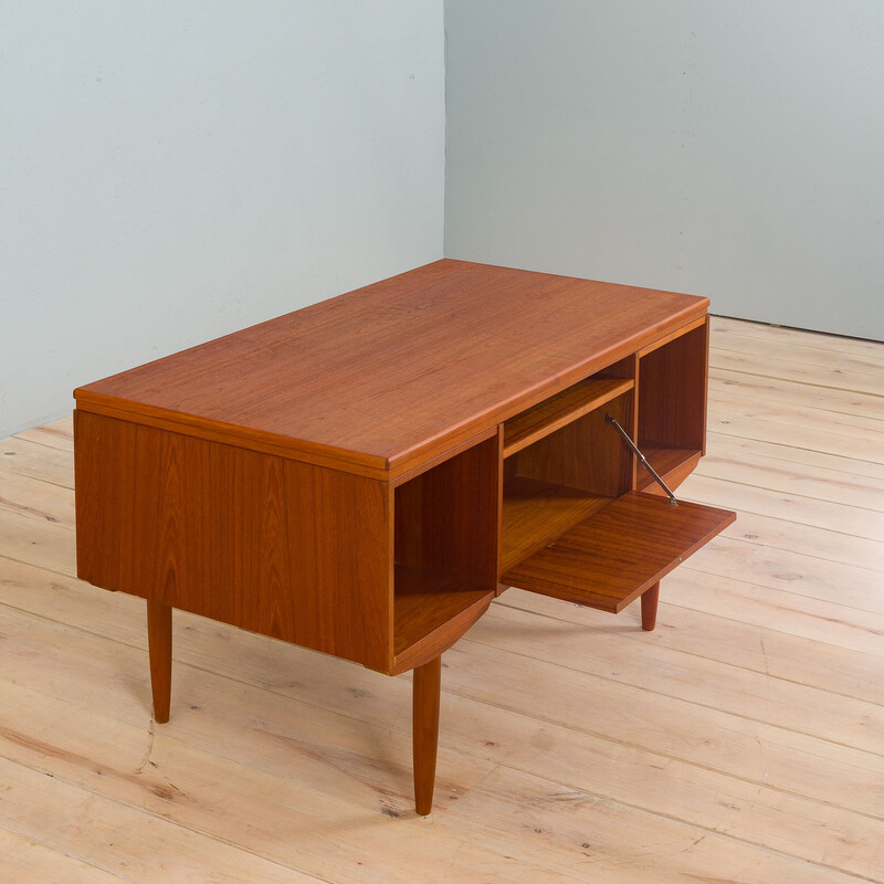 Pair of vintage teak desks by J. Svenstrup for A.p. Furniture, Denmark 1960s