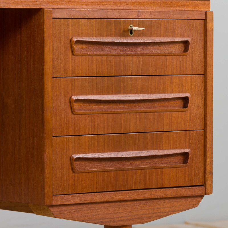 Pair of vintage teak desks by J. Svenstrup for A.p. Furniture, Denmark 1960s