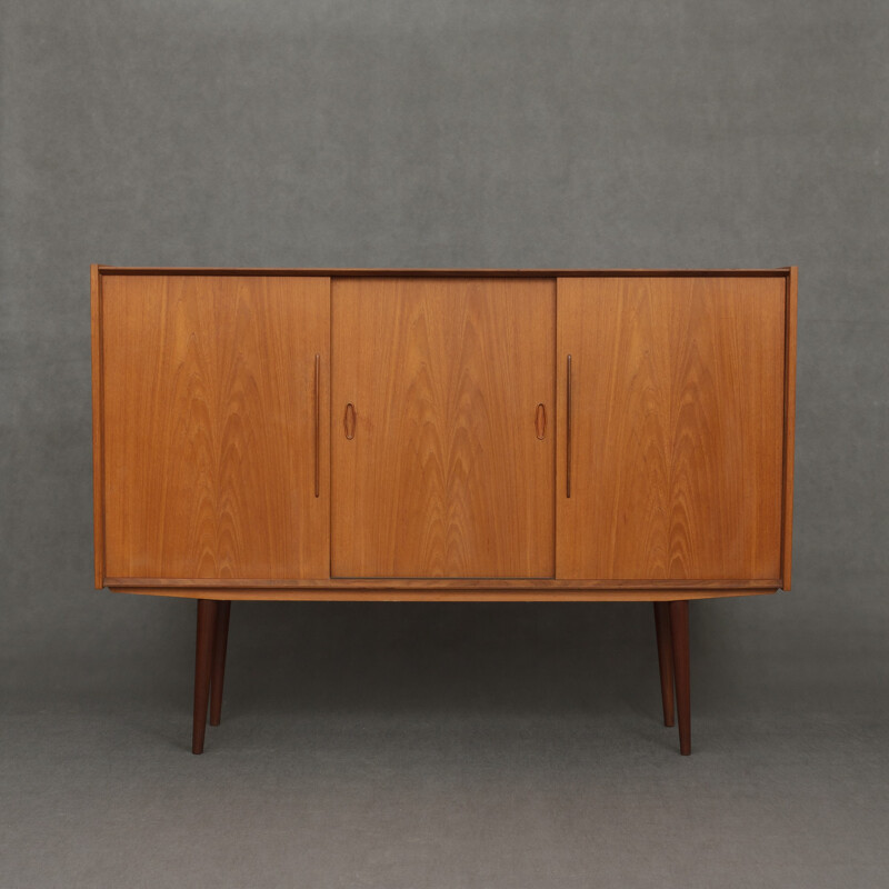 Danish sideboard in light teak - 1970s