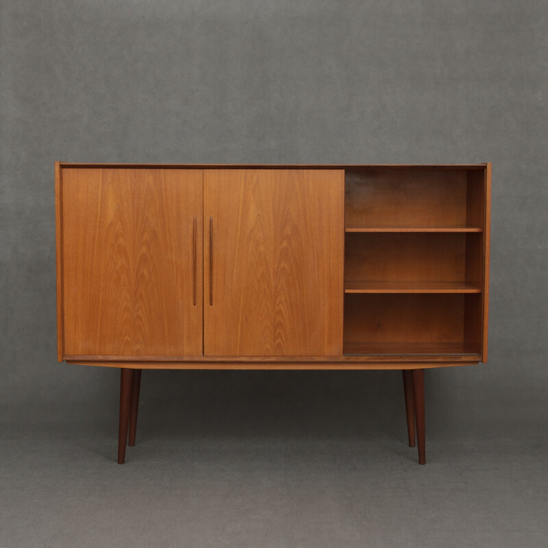 Danish sideboard in light teak - 1970s