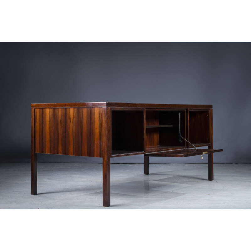 Vintage rosewood model 77 desk by Omann Jun, 1960s