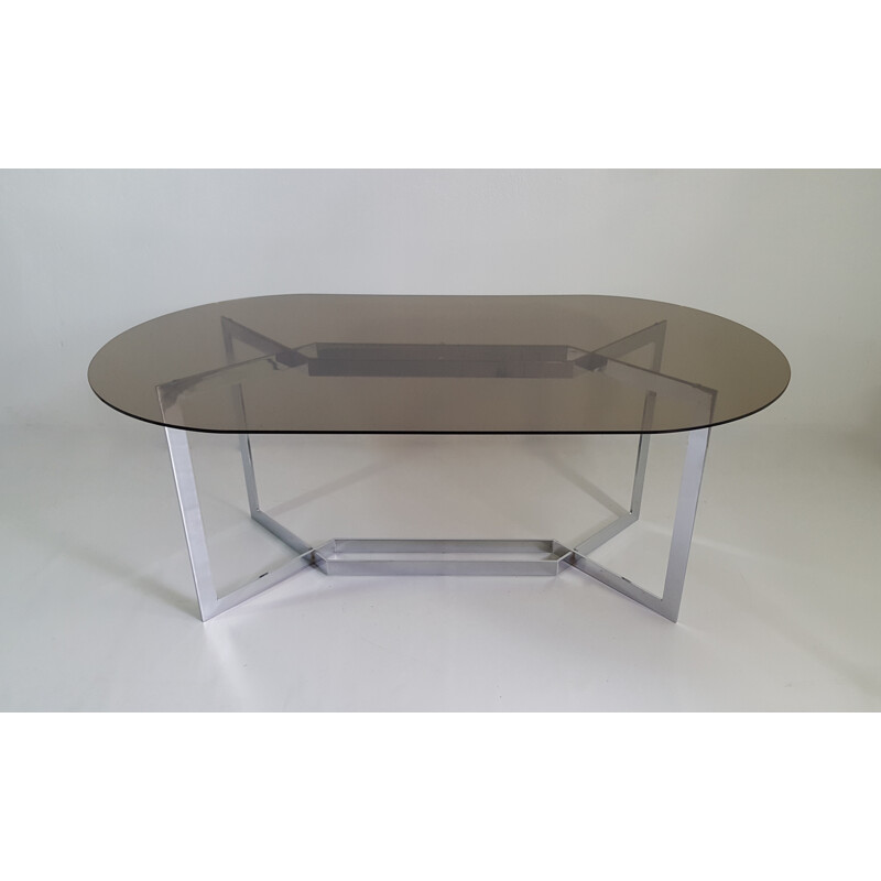 Dom oval dining table, Paul LEGEARD - 1970s