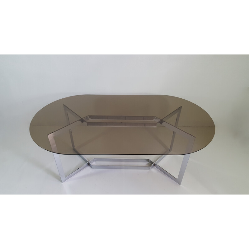 Dom oval dining table, Paul LEGEARD - 1970s