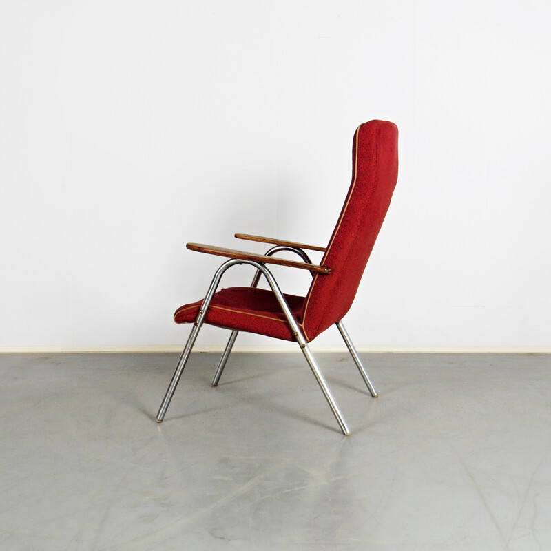 Fauteuil tubulaire vintage, 1970