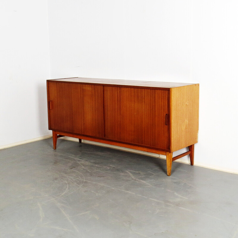 Vintage Enfilade mit 2 Schiebetüren, 1960