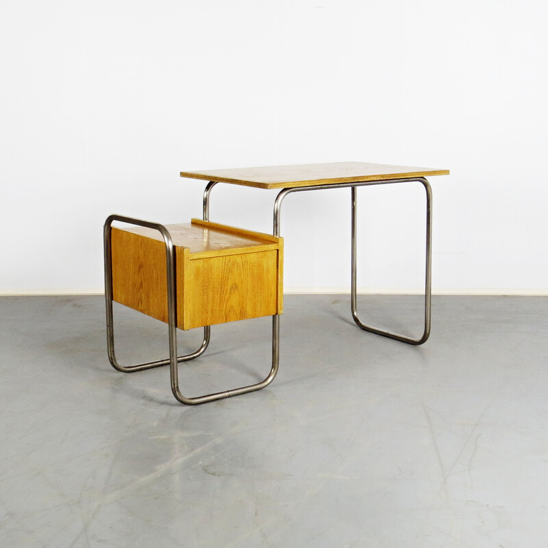 Vintage tubular write desk by Mucke Melder