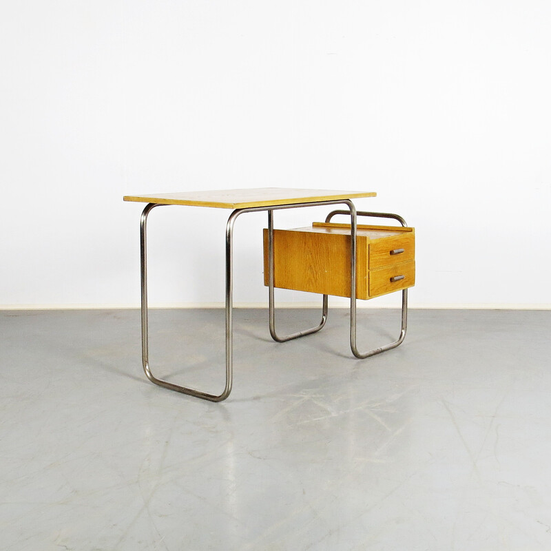 Vintage tubular write desk by Mucke Melder