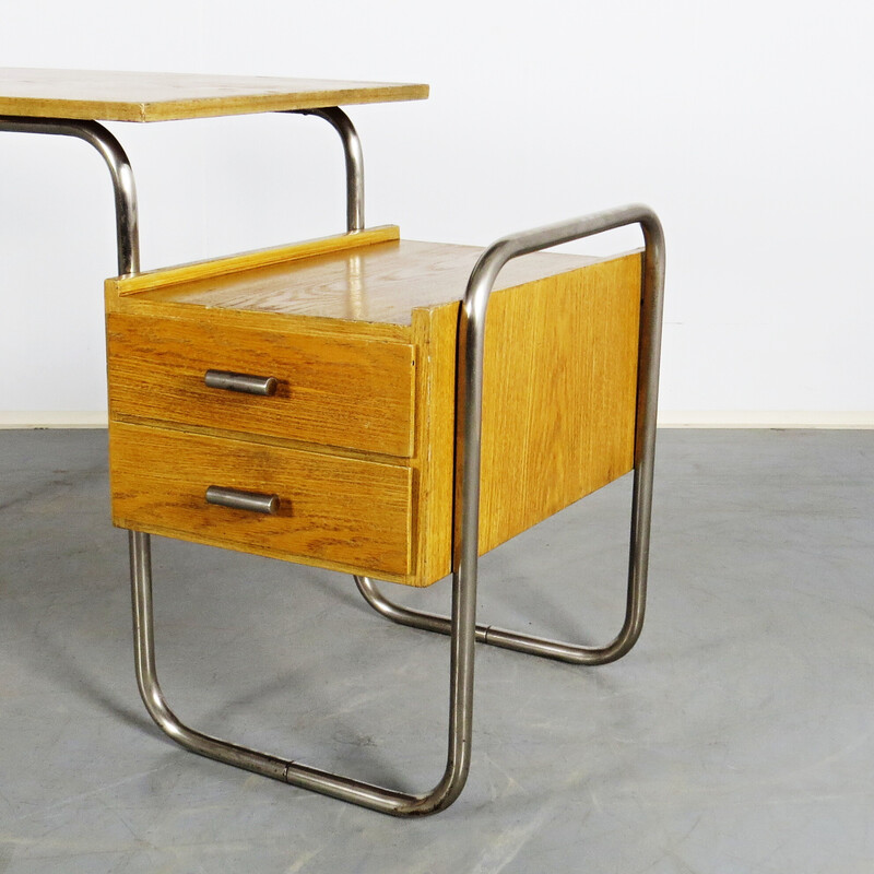 Vintage tubular write desk by Mucke Melder