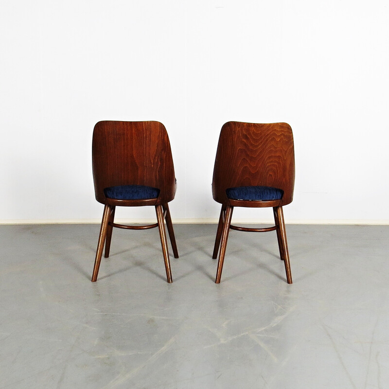 Paar vintage stoelen van Ton