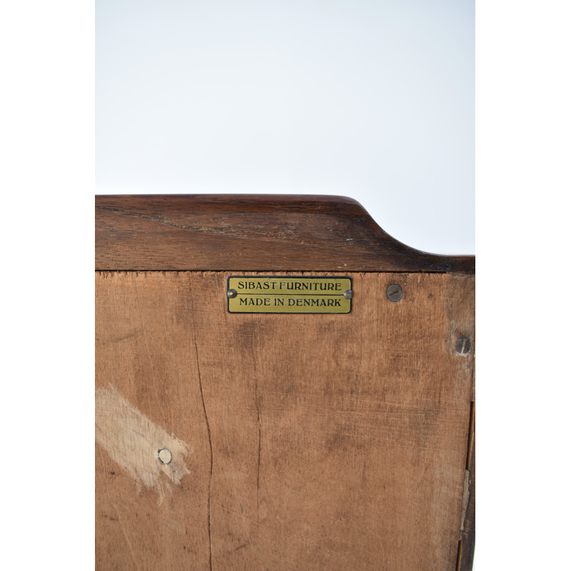 Os16 sideboard vintage em teca e carvalho por Arne Vodder para P.Olsen Sibast