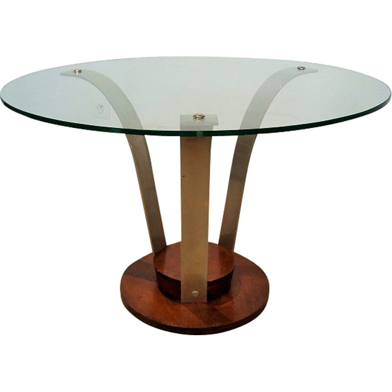 Mid-century metal side table - 1930s