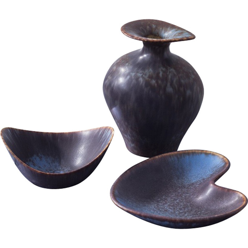 Set of Rörstrand stoneware in ceramic, Gunnar NYLUND - 1950s