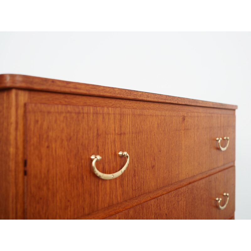 Vintage teak chest of drawers, Sweden 1970s