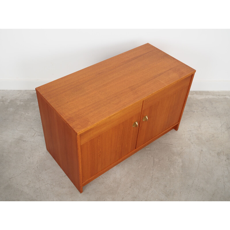 Vintage teak low cabinet, Sweden 1970s