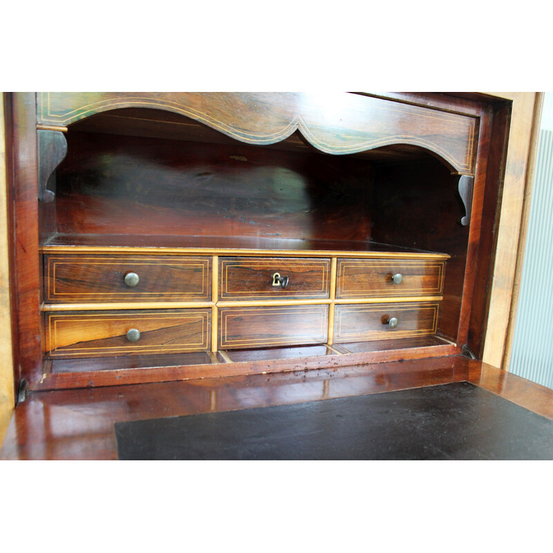 Vintage walnut secretary