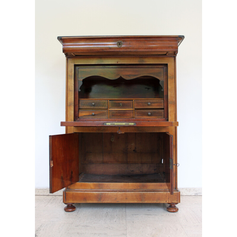 Vintage walnut secretary