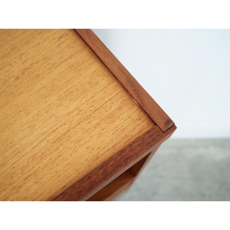 Vintage teak Swedish bookcase by Gdr, 1970s