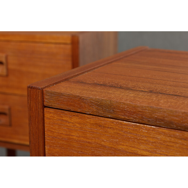 A pair of Danish night stands - 1970s