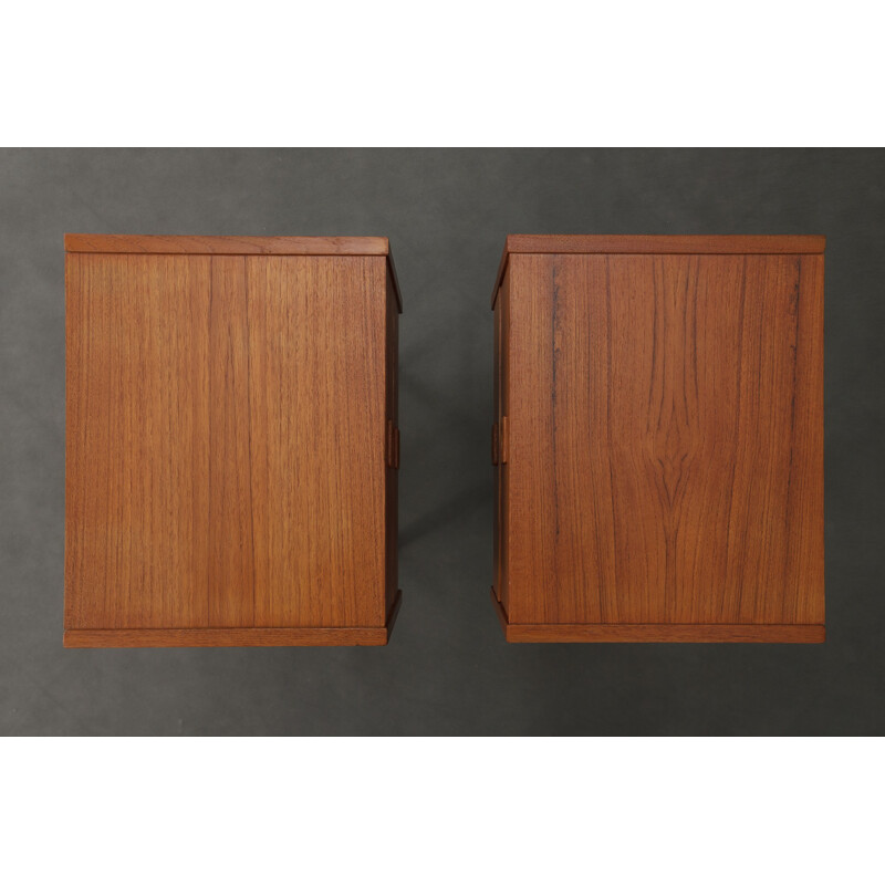 A pair of Danish night stands - 1970s
