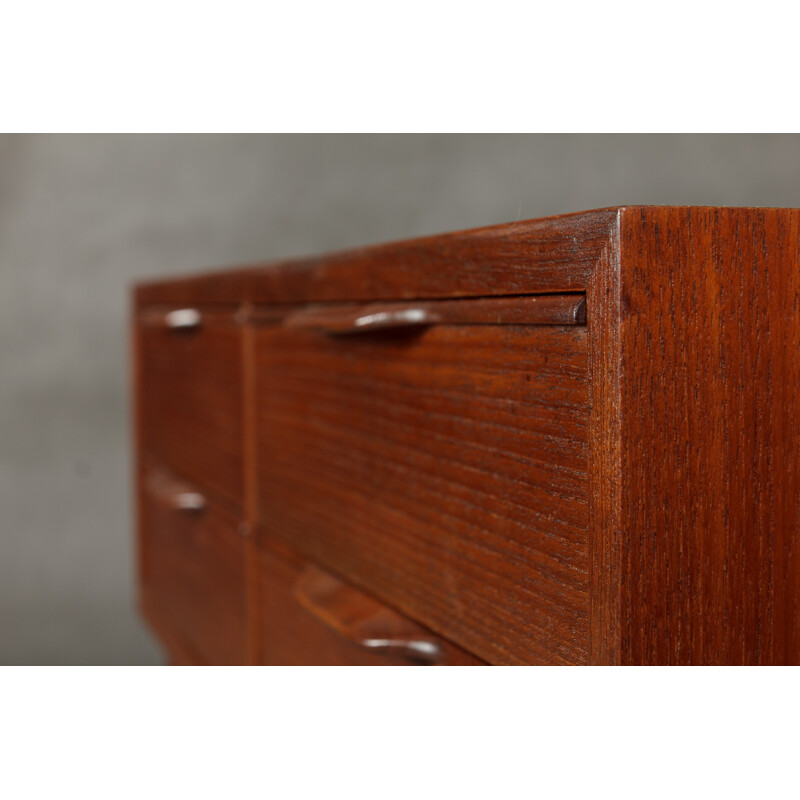 Mid-century teak entry chest - 1950s