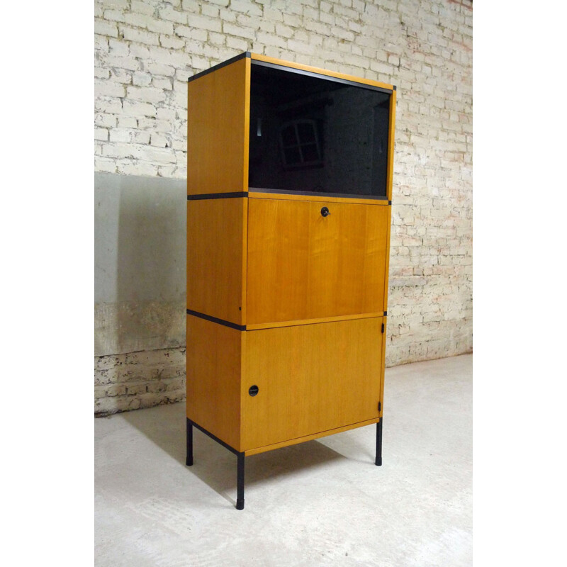 Minvielle oak writing desk, ARP - 1950s