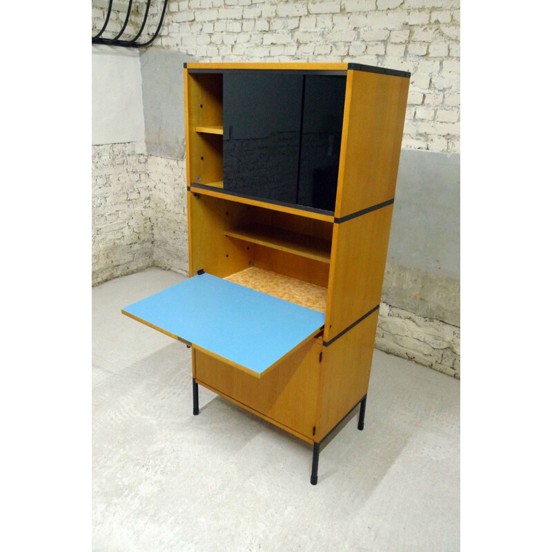 Minvielle oak writing desk, ARP - 1950s