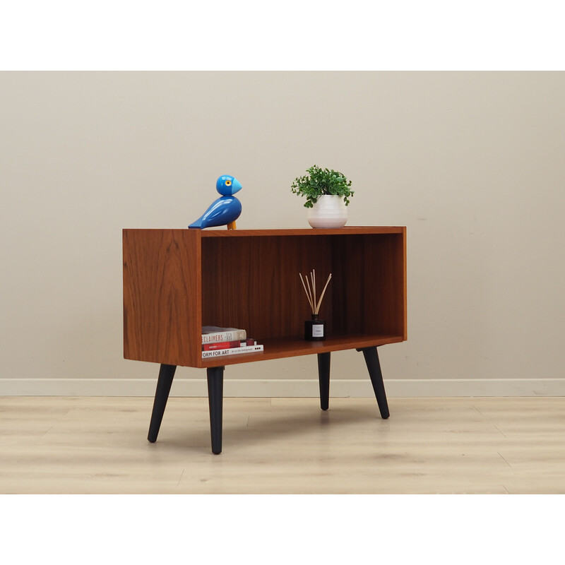 Vintage teak bookcase, Denmark 1970s