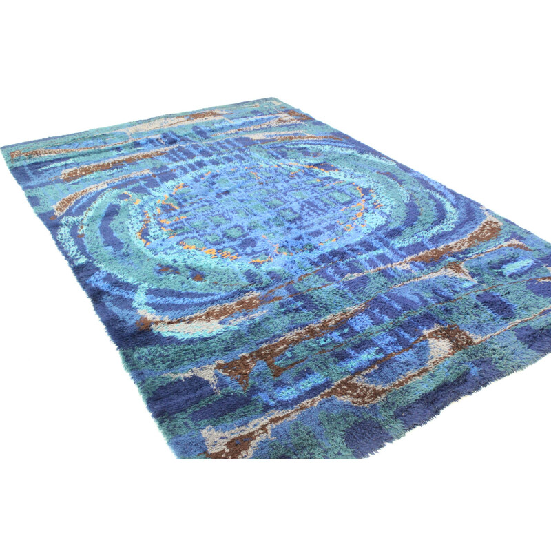 Desso mid-century extra large abstract rug - 1970s