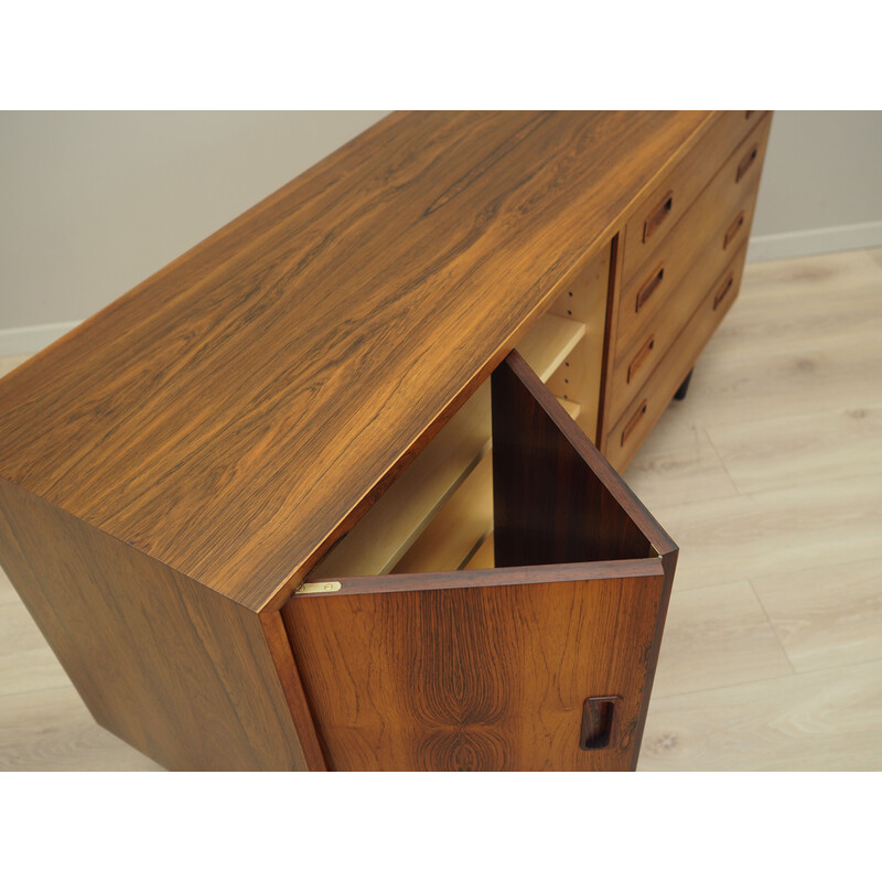 Vintage Danish rosewood chest of drawers by Carlo Jensen for Hundevad, 1970s