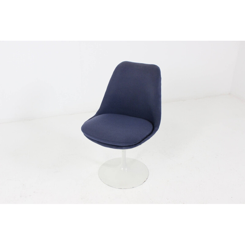 Knoll "tulip" chair in blue, Eero SAARINEN - 1960s