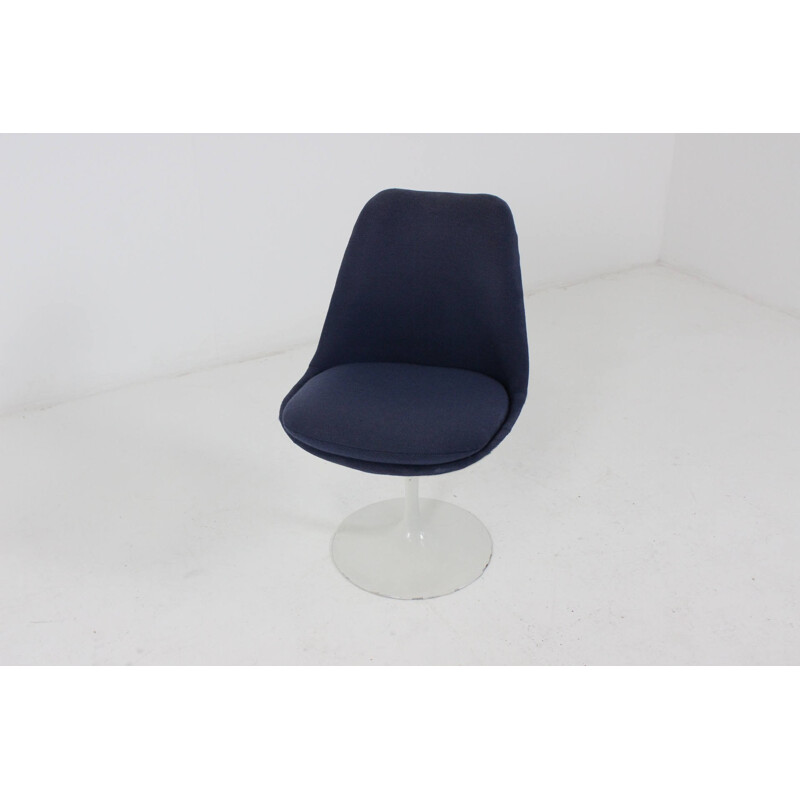 Knoll "tulip" chair in blue, Eero SAARINEN - 1960s