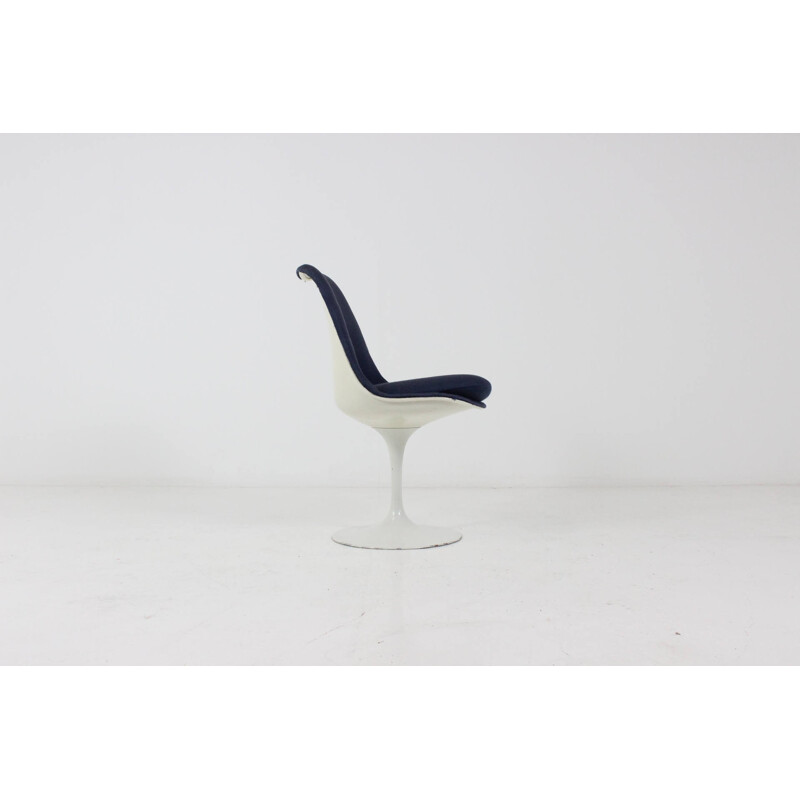 Knoll "tulip" chair in blue, Eero SAARINEN - 1960s