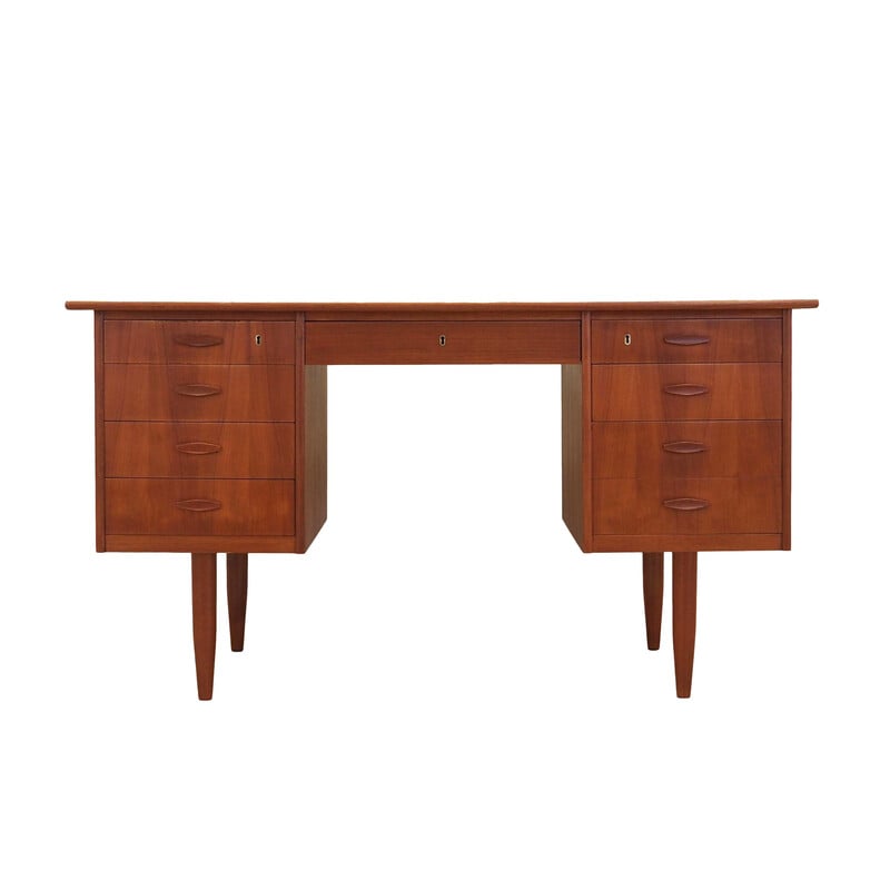 Teak vintage desk, Denmark 1970s