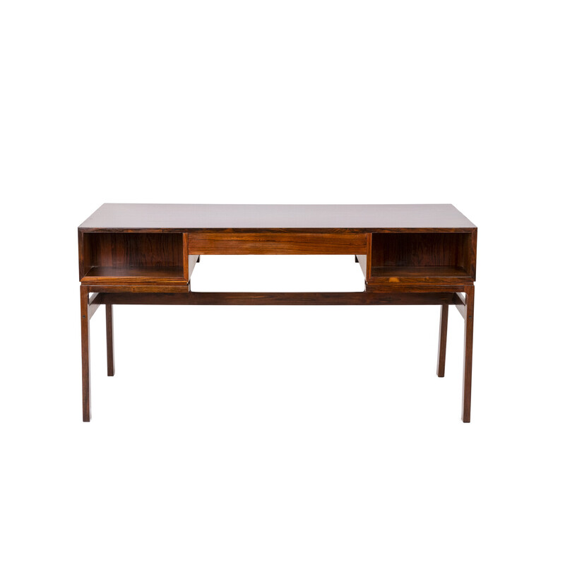 Vintage desk in rosewood by Arne Wahl Iversen, 1970s