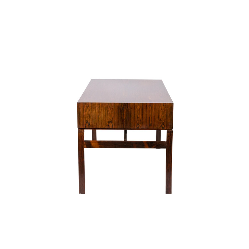 Vintage desk in rosewood by Arne Wahl Iversen, 1970s