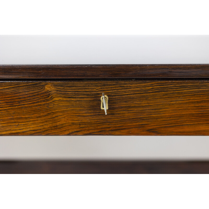 Vintage desk in rosewood by Arne Wahl Iversen, 1970s