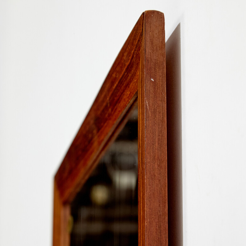 Vintage rosewood framed mirror, Denmark