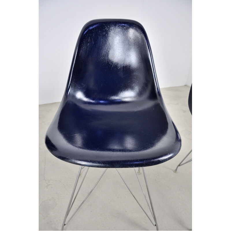 Vintage Dsr glasvezel stoel van Charles en Ray Eames voor Herman Miller, 1970