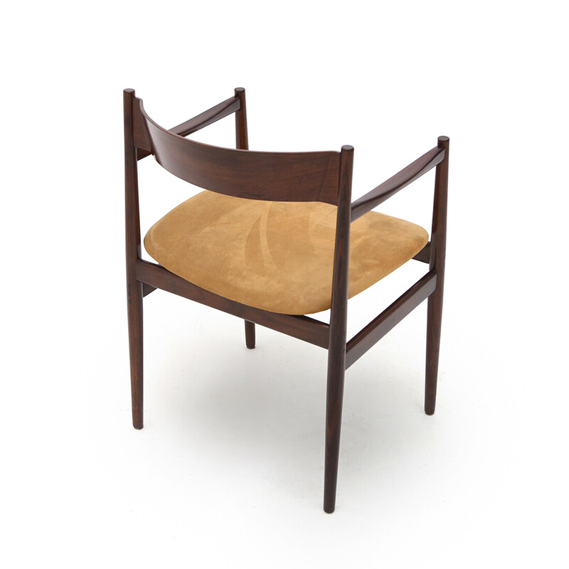 Vintage-Stuhl "107p" mit Armlehnen von Gianfranco Frattini für Cassina, 1960er Jahre