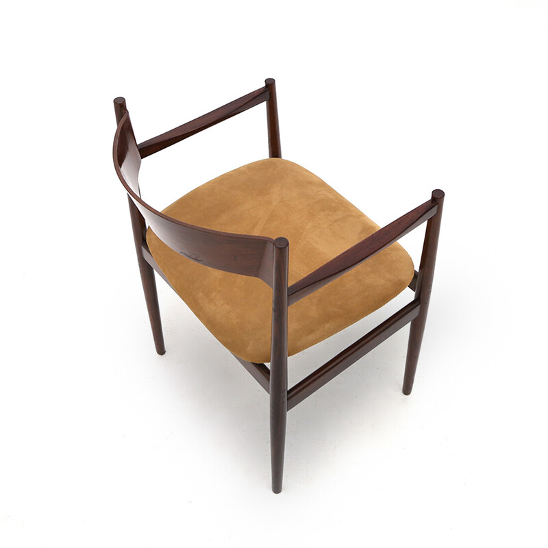 Vintage "107p" chair with armrests by Gianfranco Frattini for Cassina, 1960s