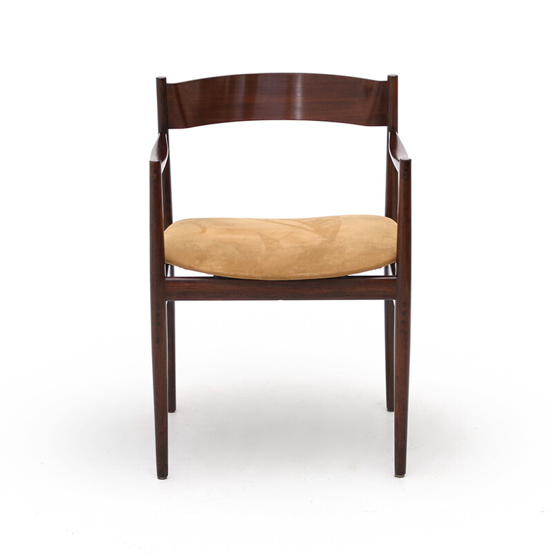 Cadeira Vintage "107p" com apoios de braço de Gianfranco Frattini para Cassina, década de 1960
