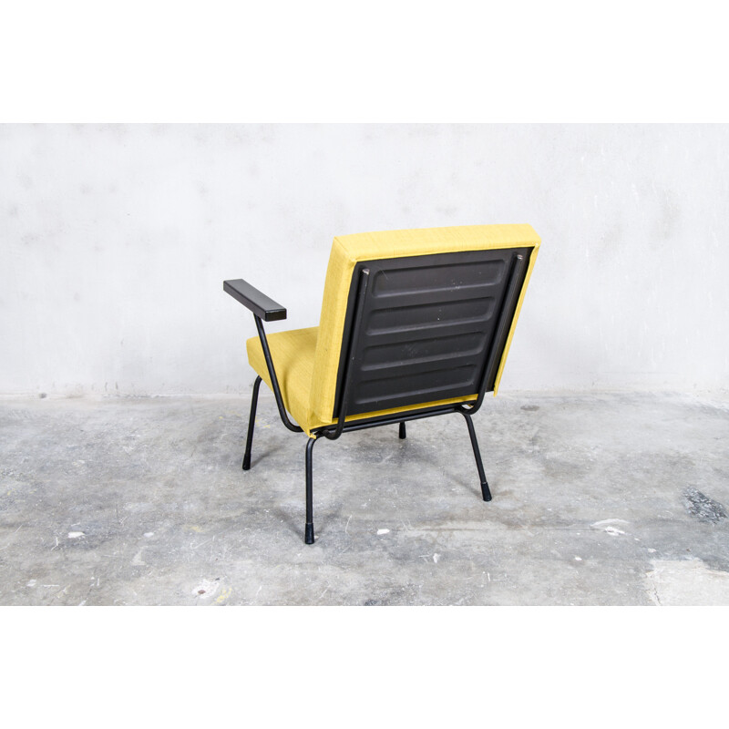 Paire de fauteuils "1401" jaunes Gispen, Wim RIETVELD - 1950