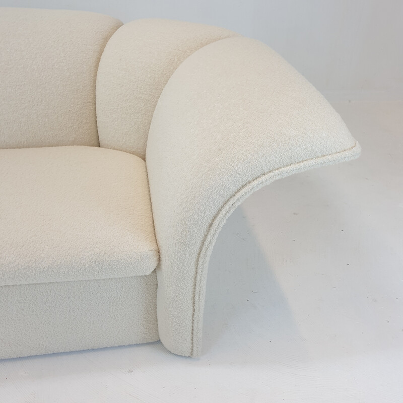 Vintage gebogenes 2-Sitzer-Sofa von Artifort, 1970