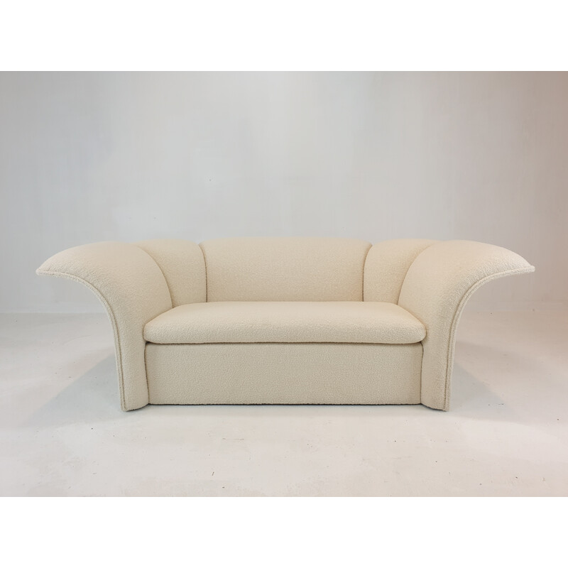 Vintage gebogenes 2-Sitzer-Sofa von Artifort, 1970