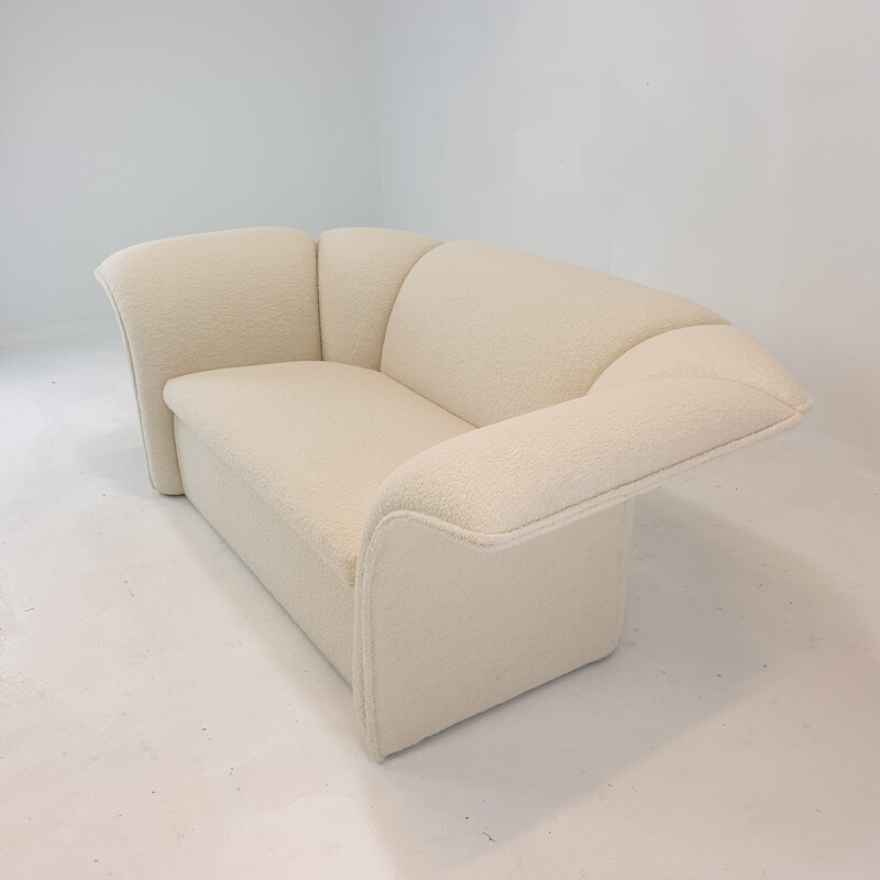 Vintage gebogenes 2-Sitzer-Sofa von Artifort, 1970