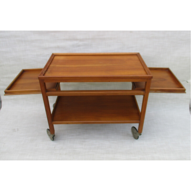 Vintage teak trolley bar, Denmark 1960s