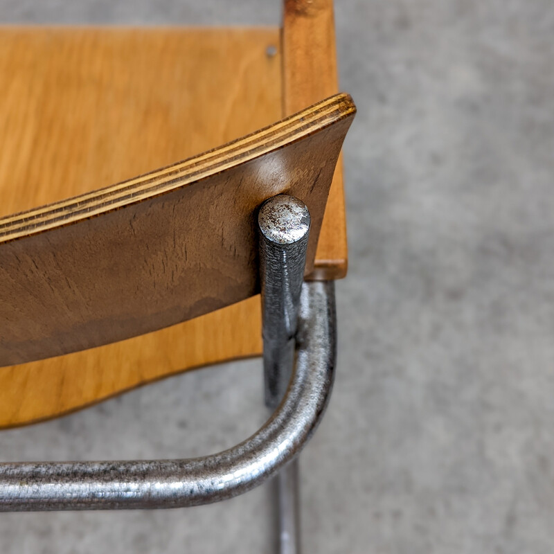 Sillón vintage Bauhaus de Antonín Šámal, Checoslovaquia 1930