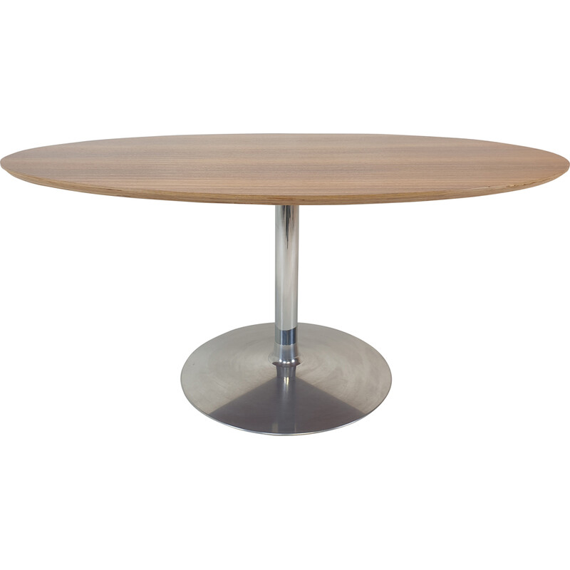 Vintage oval dining table by Pierre Paulin for Artifort, 1960s